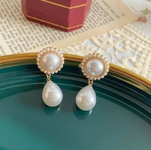 Pearl earrings